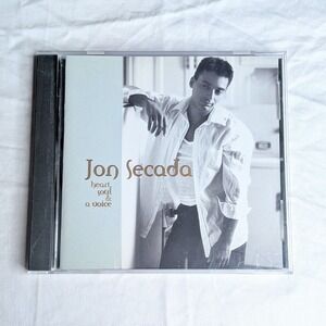 Jon Secada Heart Soul & a Voice CD 1994 SBK Records Pop Latin Music